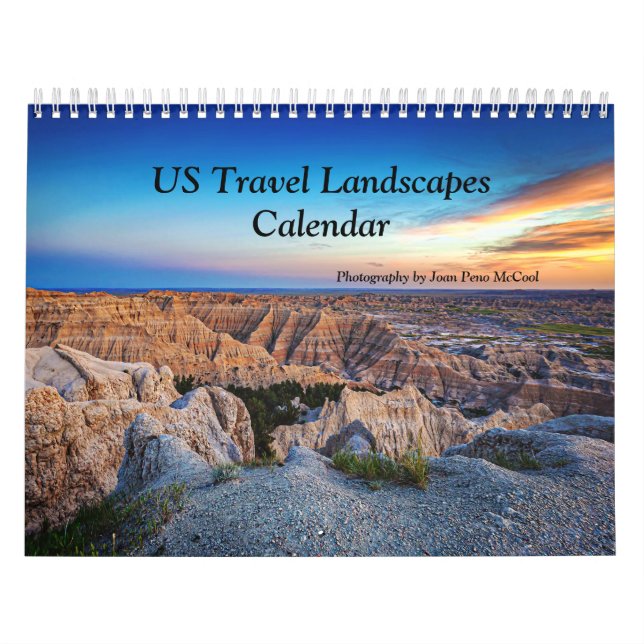Calendrier des paysages touristiques des États-Uni (Protection)