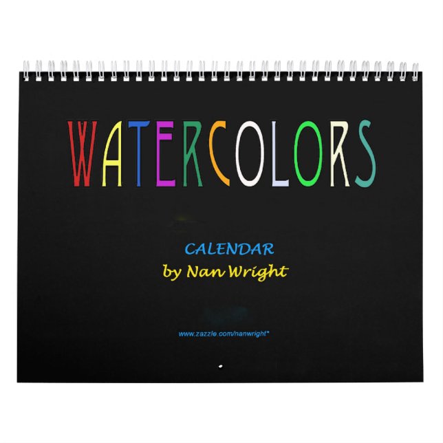 Calendrier des peintures aquarelles (Protection)