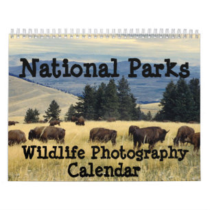 Calendrier des photos de la faune des parcs nation