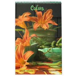 Calendrier des photos florales "Colors" : FARMphem