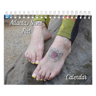 Calendrier des pieds "Atlanta Snow"
