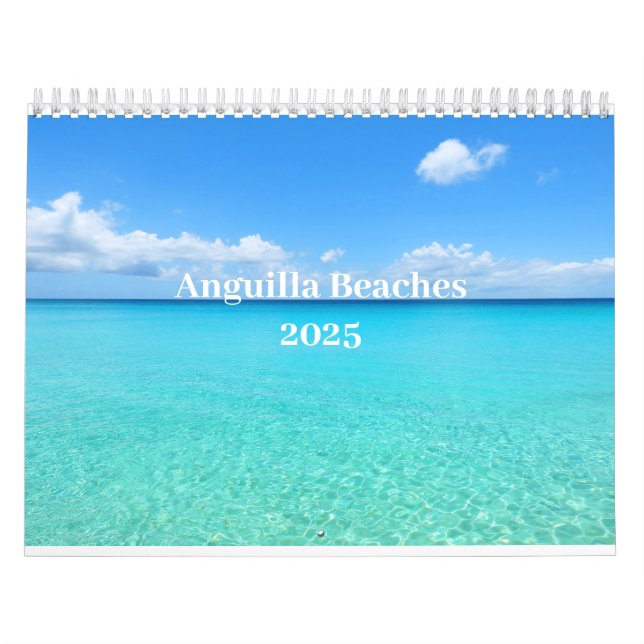 Calendrier des plages d'Anguilla 2025 (Protection)