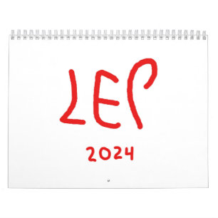 Calendrier des punks à faible effort 2024