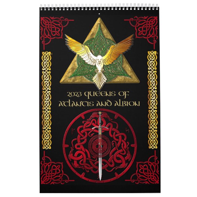 Calendrier des Reines d'Atlantis et d'Albion 2023 (Protection)