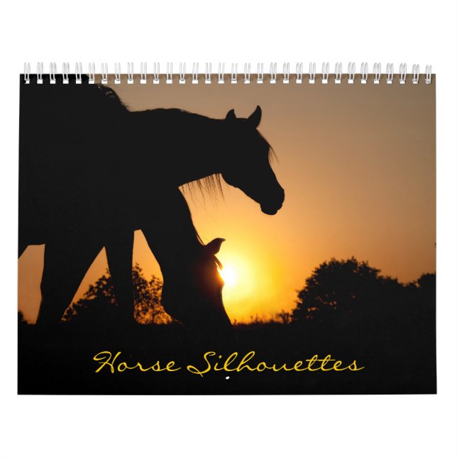 Calendrier des silhouettes de cheval (Protection)