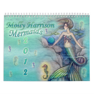 Calendrier des sirènes 2012 par Molly Harrison