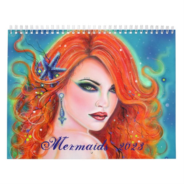 Calendrier des sirènes d'Imaginaire 2023 par Renee (Protection)