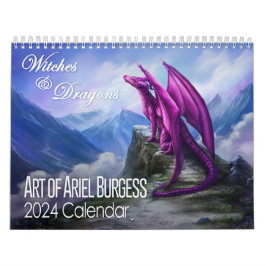 Calendrier des sorcières et dragons 2023 par Ariel