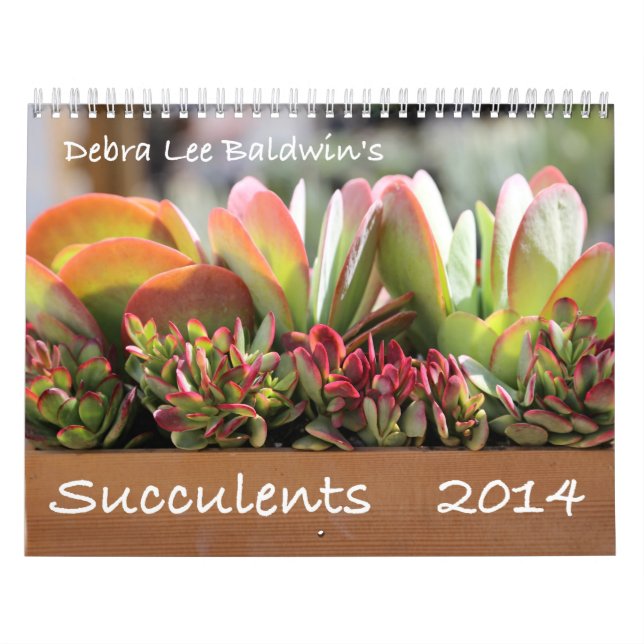 Calendrier des Succulents 2014 par Debra Lee (Protection)