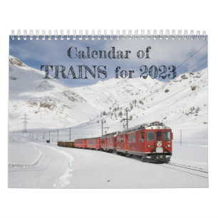 Calendrier des trains pour 2023 vapeur et diesel