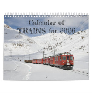Calendrier des trains pour 2025 vapeur et diesel