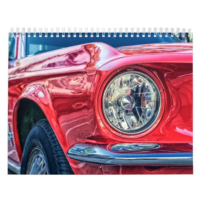 Calendrier des voitures classiques 2026 (Protection)