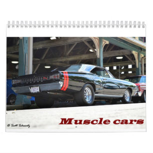 Calendrier des voitures musculaires