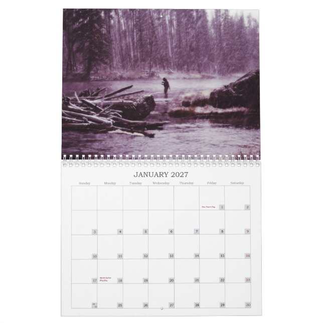 Calendrier des vols (Jan 2027)