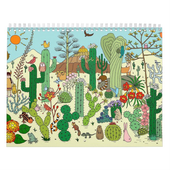 Calendrier Désert d'Arizona (Protection)