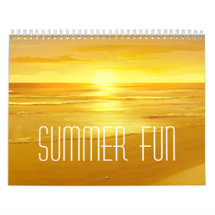Calendrier d'été de plage 2021