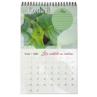 Calendrier Dieu méditation : étoile, mots & notes