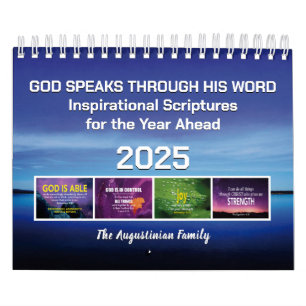 Calendrier DIEU PARLE Inspirationnel   chrétien   Personnalis