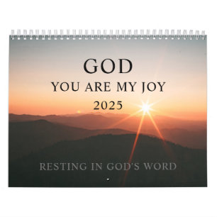 Calendrier Dieu Vous Êtes Ma Joie Écriture Méditation