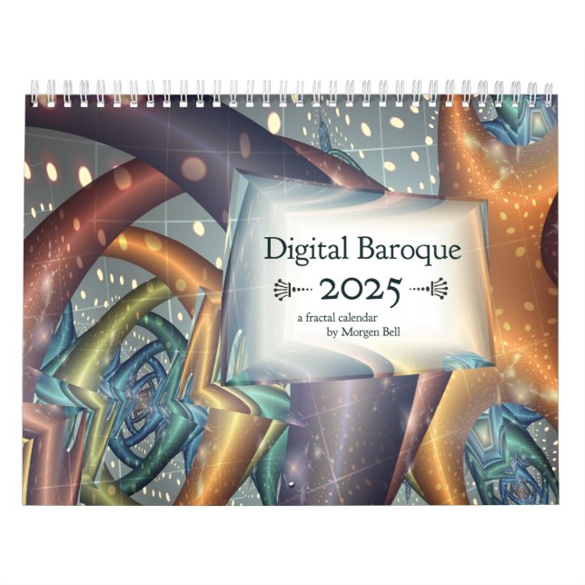 Calendrier Digital Baroque 2025 (Protection)