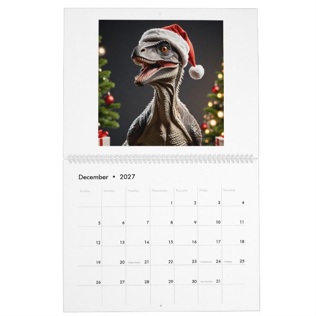 Calendrier d'illustration (Dec 2027)