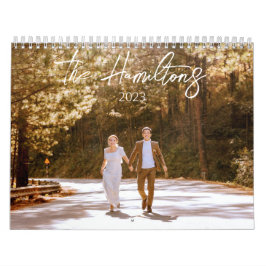 Calendrier d'image personnalisé avec script