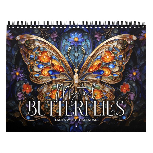 Calendrier d'Imaginaire des papillons mystiques 20 (Protection)