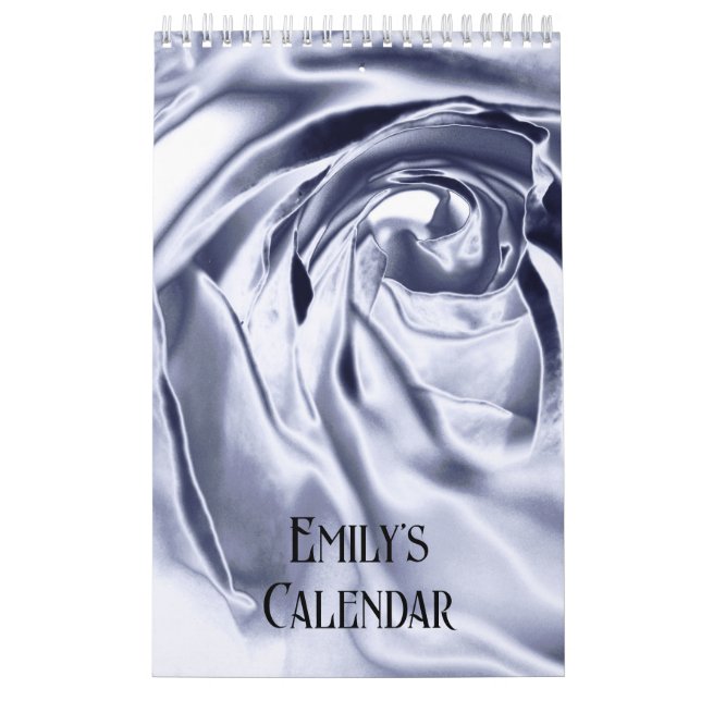 Calendrier d'impression Rose métallique (Protection)