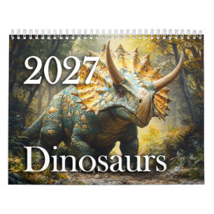 Calendrier Dinosaure – Mondes préhistoriques fascinants 2027