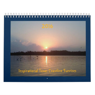 Calendrier d'inspiration du lever du soleil