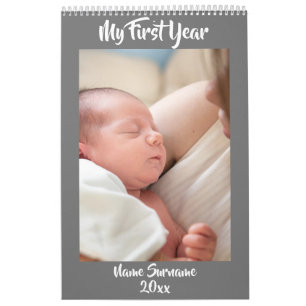 Calendrier DO-IT-YOURSELF bébé photo personnalisée garde l