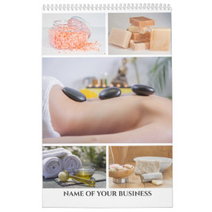 Calendrier DO-IT-YOURSELF espace bien-être spa mur photo bu