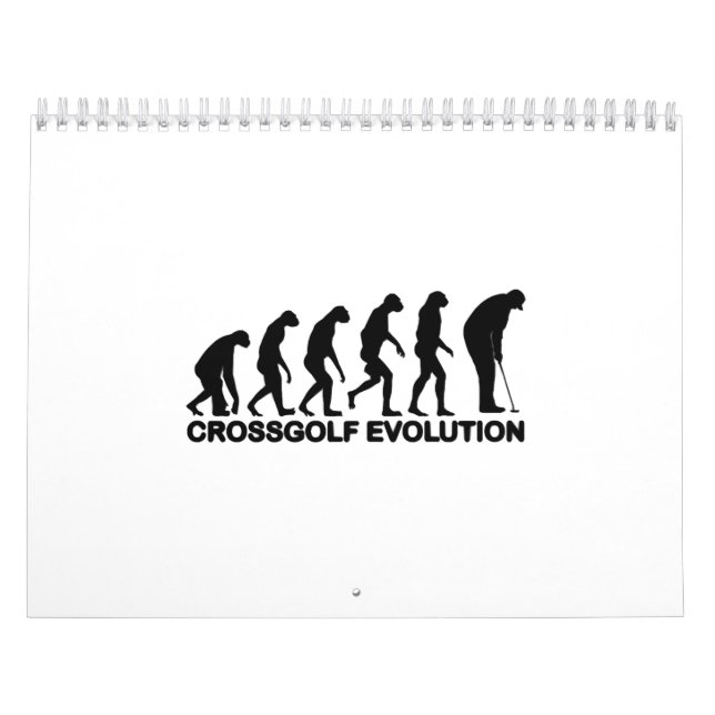 Calendrier Don de golf Crossgolf Evolution pour les amateurs  (Protection)