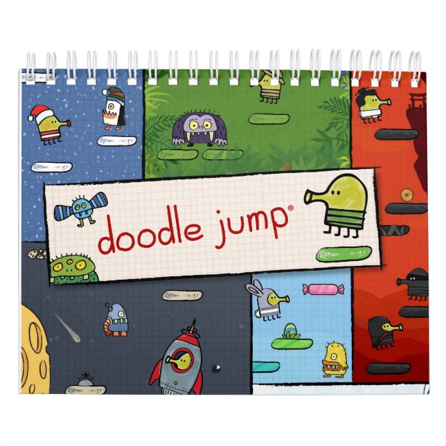 Calendrier Doodle Jump 2021 (Protection)
