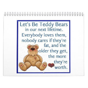 Calendrier d'ours de nounours