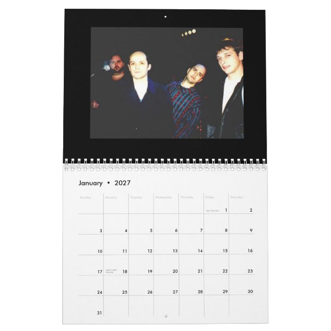 calendrier d'oversoul (Jan 2027)