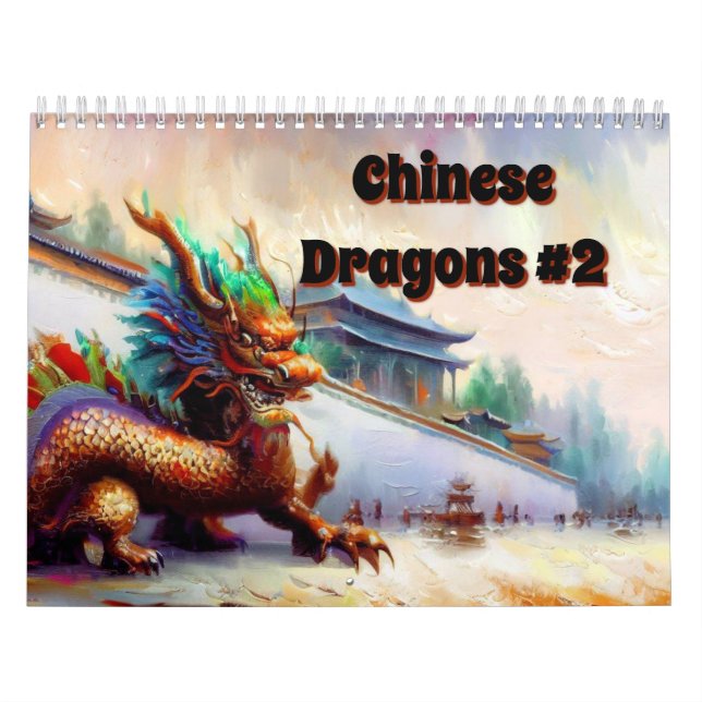 Calendrier Dragons chinois #2 (Protection)