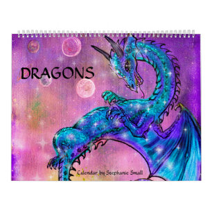Calendrier Dragons Monsters Reptile Beast Créature Animal Dra