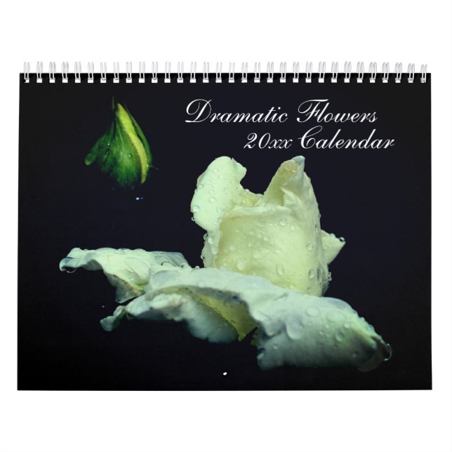 Calendrier Dramatic Flowers Photography  (Protection)