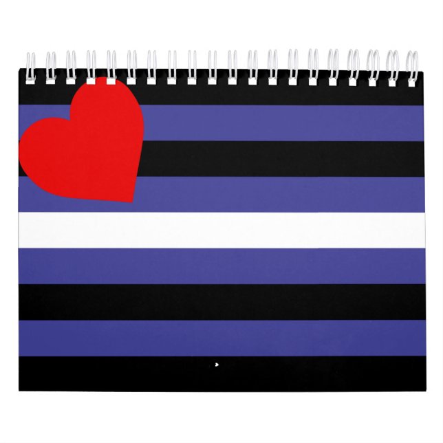 Calendrier Drapeau de fierté cuir (Protection)