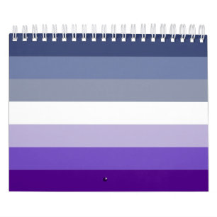 Calendrier Drapeau de la Fierté Lesbienne Butch