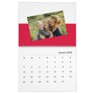 Calendrier Drapeau polonais Ajouter photo Pologne 2026 Fotoka