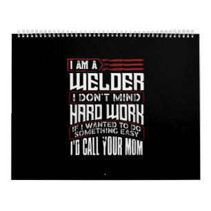 Calendrier Drôle cadeau pour Welder Cadeau Welder Dad Love