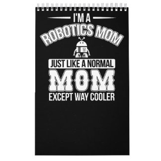 Calendrier Drôle Robotique Maman Robot Ingénieur Mama Cadeau