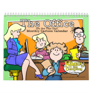 Calendrier du bureau de dessin animé