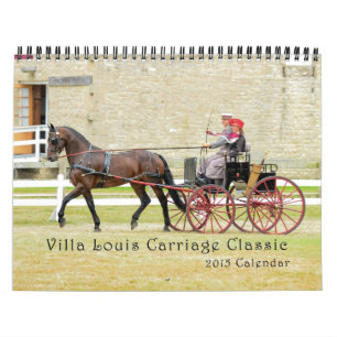 Calendrier du classique 2015 de chariot de Louis