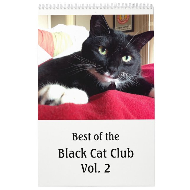 Calendrier du club vol. 2 de chat noir (Protection)