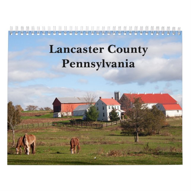 Calendrier du comté de Lancaster, Pennsylvanie (Protection)