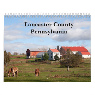 Calendrier du comté de Lancaster, Pennsylvanie