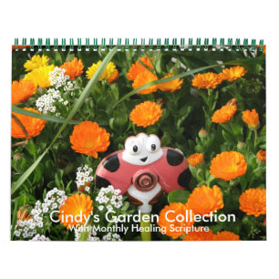 Calendrier du jardin de Cindy avec Écritures de gu